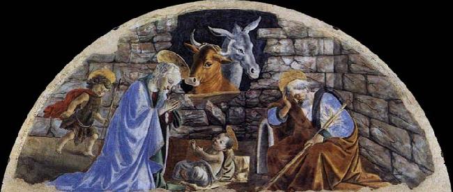 BOTTICELLI, Sandro The Birth of Christ